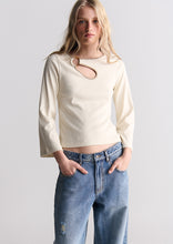 Load image into Gallery viewer, Long Sleeve Petal Top
