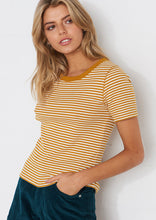Load image into Gallery viewer, Knit Ringer Tee
