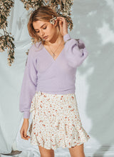 Load image into Gallery viewer, Lilac Wrap Cardi
