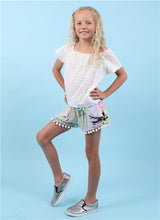 Load image into Gallery viewer, Pastel Pom Pom Shorts
