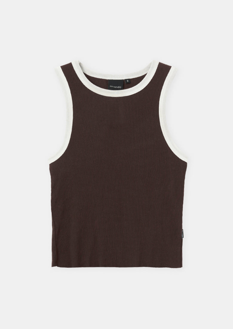 Basic Contrast Drew Singlet