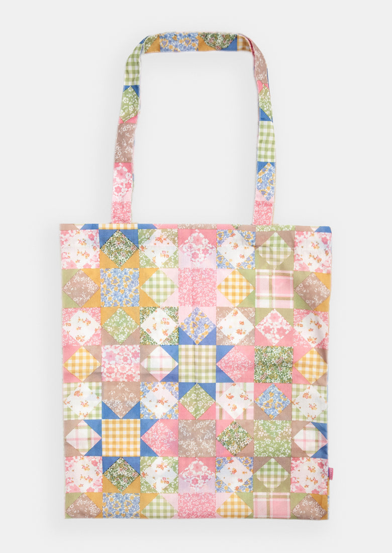 Spring Patchwork Envirobag