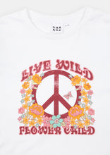 Load image into Gallery viewer, Woodstock Peace Bibs Tee
