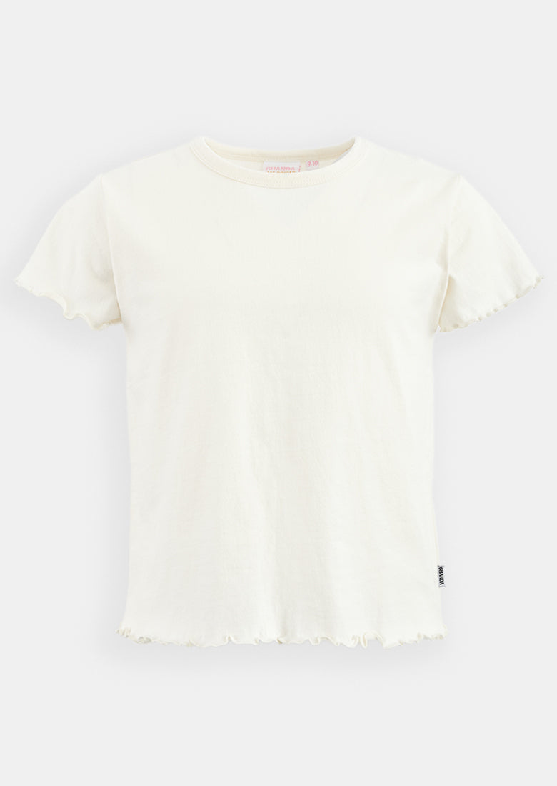 Basic Jersey Frill Tee