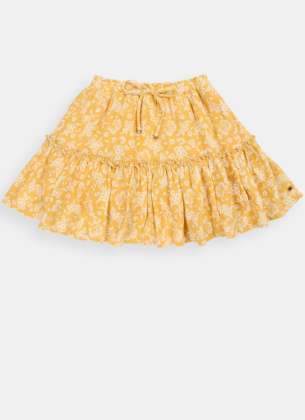 Lemon Floral Coco Skirt