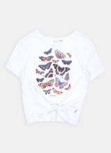 Load image into Gallery viewer, Papillon Tie Tee
