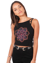 Load image into Gallery viewer, Mandala  Crop Tank
