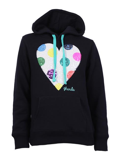 Polka Heart Hood