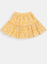 Load image into Gallery viewer, Lemon Floral Coco Skirt
