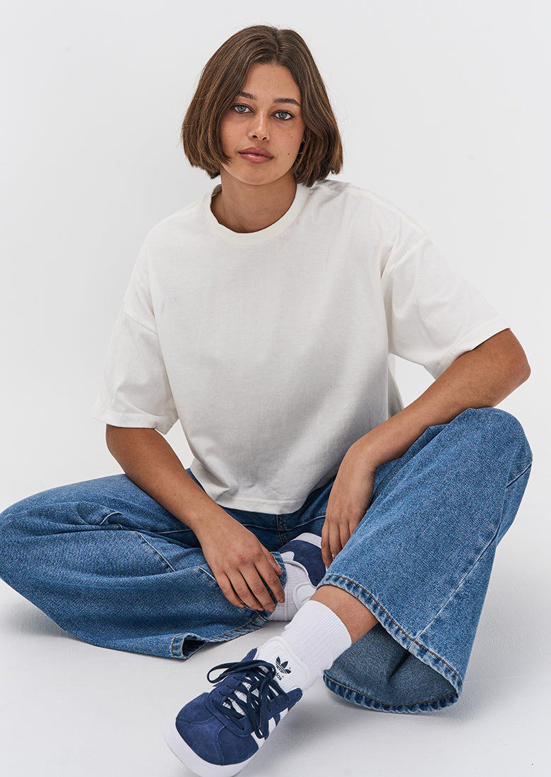 Basic Cropped Dad Tee