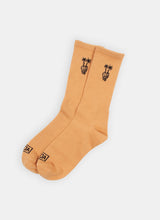 Load image into Gallery viewer, Mustard Crew Socks
