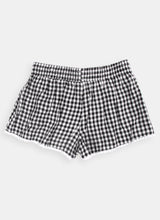 Load image into Gallery viewer, Gingham Pom Pom Shorts
