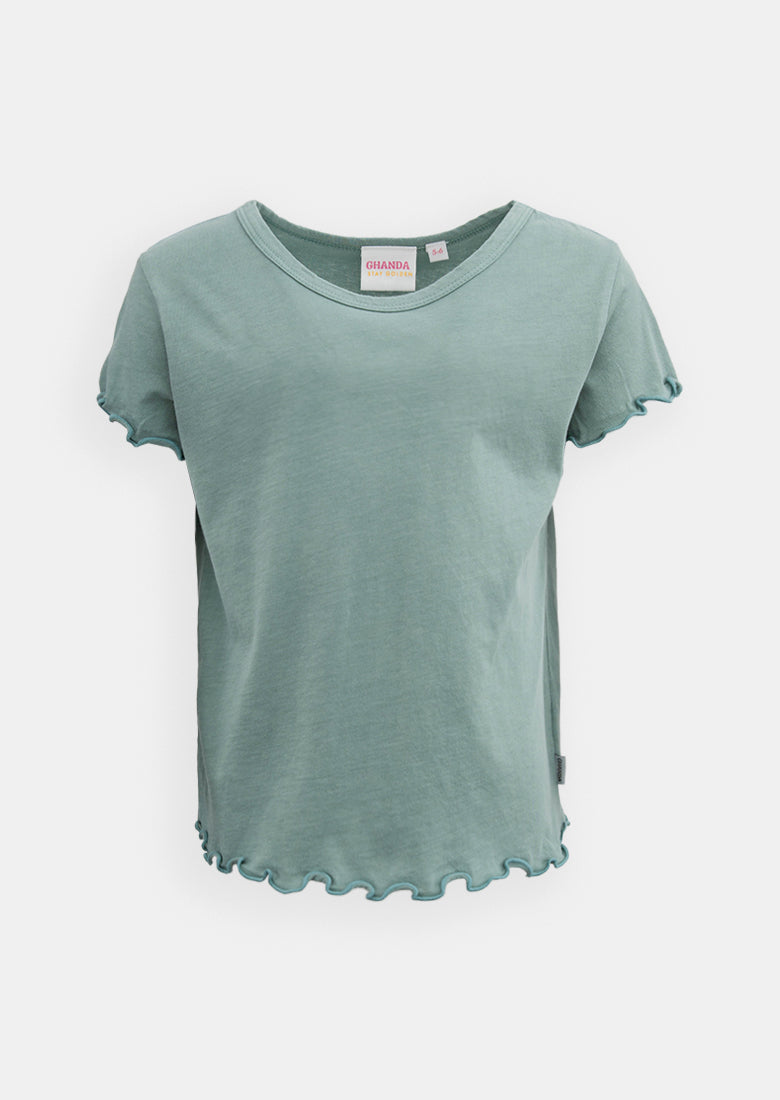 Basic Jersey Frill Tee