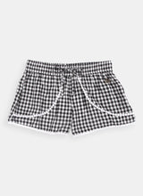 Load image into Gallery viewer, Gingham Pom Pom Shorts
