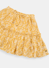 Load image into Gallery viewer, Lemon Floral Coco Skirt
