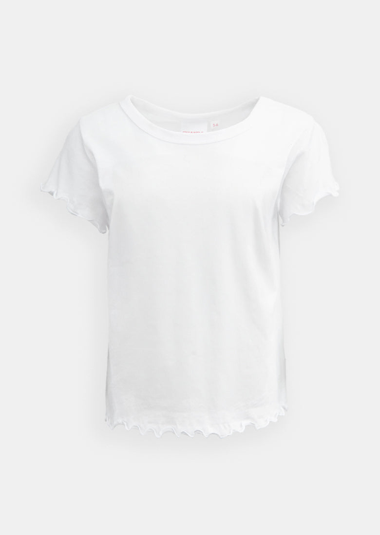 Basic Jersey Frill Tee