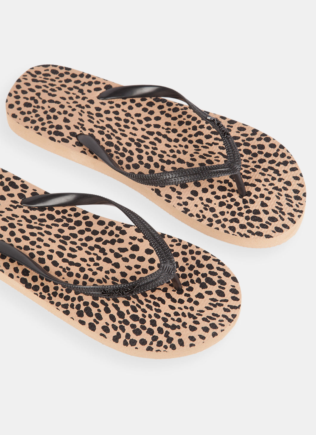 Leopard Thongs