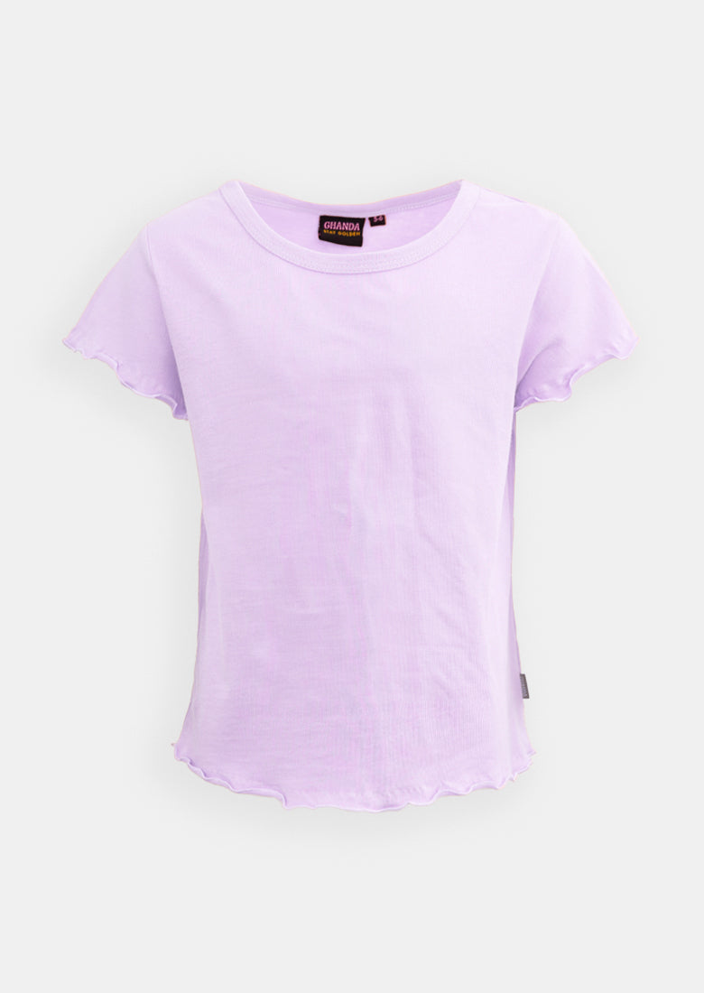 Basic Jersey Frill Tee