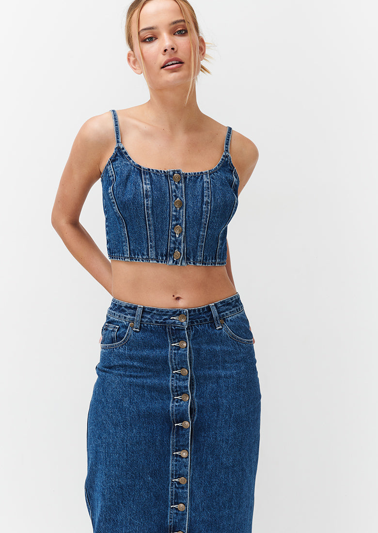 Lizzie Denim Top